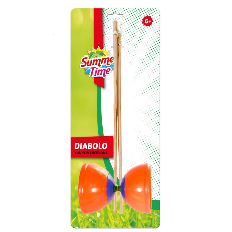 Load image into Gallery viewer, Summertime diabolo oranje blauw
