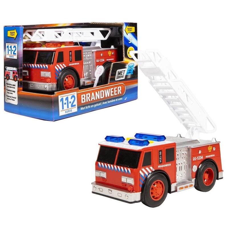Load image into Gallery viewer, 112 rescue racers brandweer met licht en geluid
