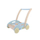 Woezel en pip houten blokkenkar 27x35x36 cm