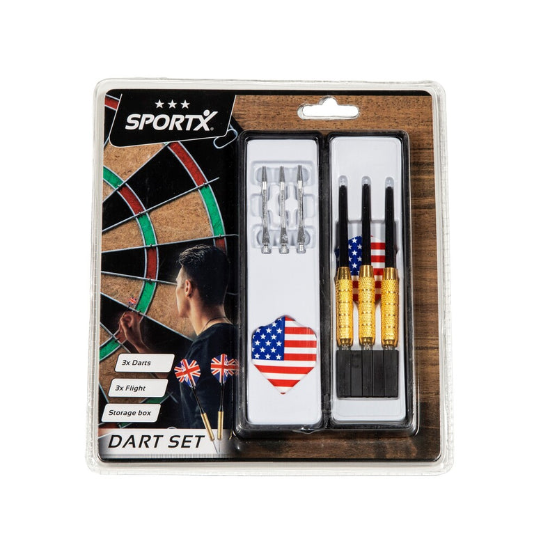 Load image into Gallery viewer, Sportx dart set in opbergbox
