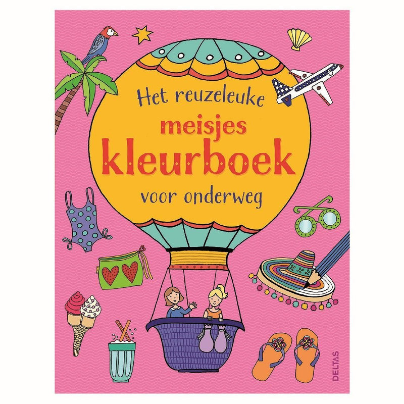 Load image into Gallery viewer, Deltas het superleuke kleurboek voor onderweg

