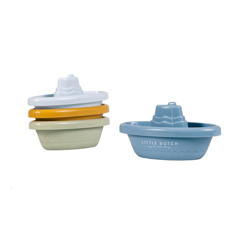 Load image into Gallery viewer, Little dutch 4 bad bootjes set blauw
