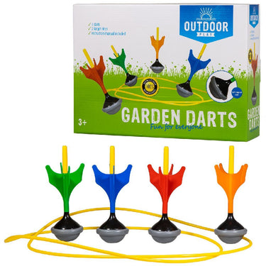 Outdoor play garden darts