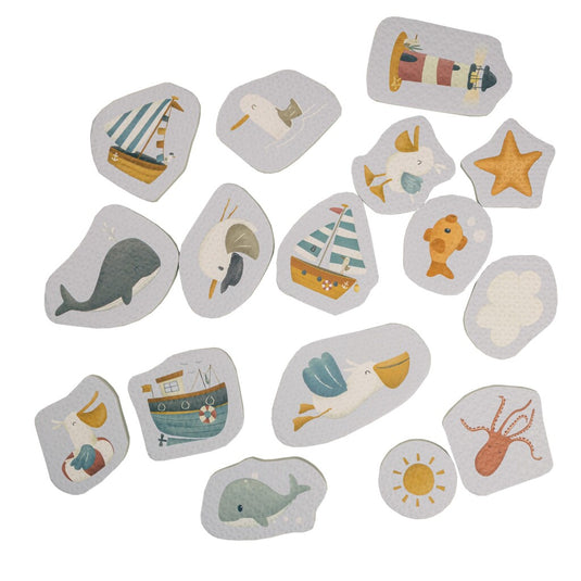 Rubo toys little dutch bad foam figuren sailors bay