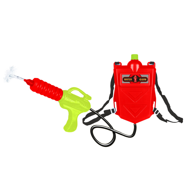 Load image into Gallery viewer, Summertime brandweer waterpistool 2000 ml rood geel
