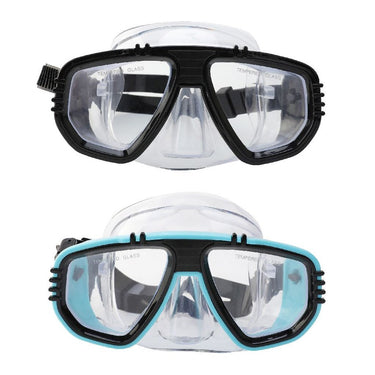 Sportx volwassenen zwemmasker 3 sterren assorti