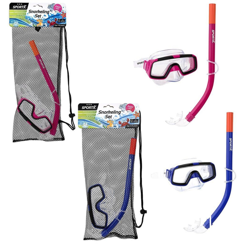 ギャラリービューアに画像をロードする, Sportx kids snorkelset 3 sterren assorti
