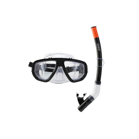 Sportx volwassenen snorkelset 4 sterren assorti