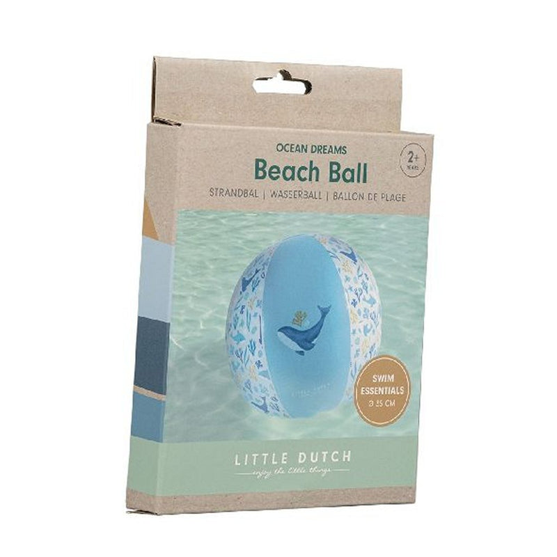 Afbeelding laden in galerijviewer, Rubo toys little dutch ocean dreams strandbal blauw, 35cm
