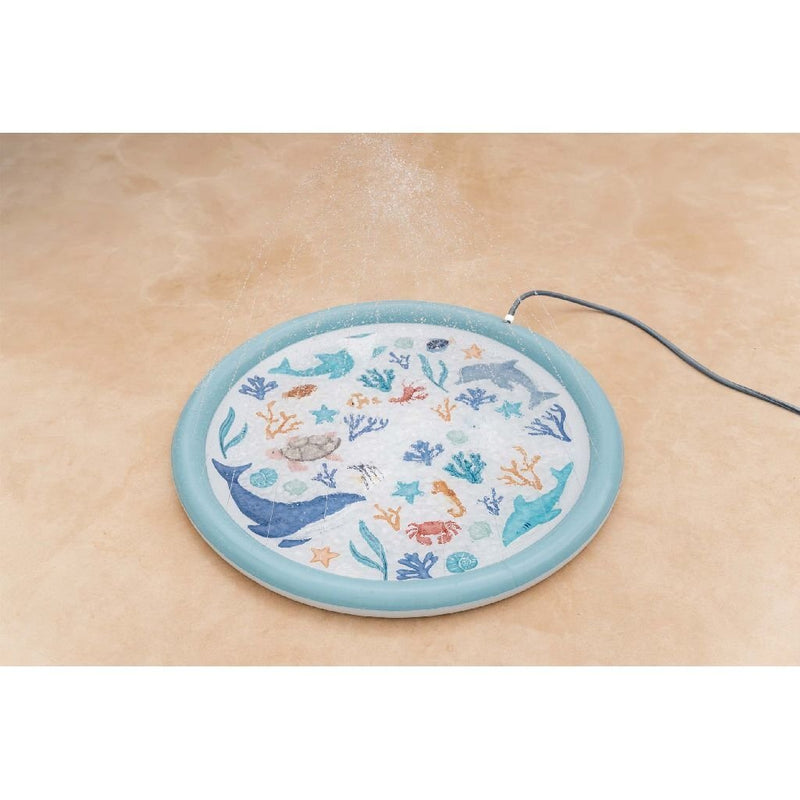 Afbeelding laden in galerijviewer, Little dutch ocean dreams sprinklermat 150 cm blauw

