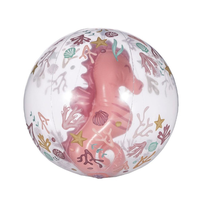 Load image into Gallery viewer, Little dutch ocean dreams strandbal 3d figuur roze
