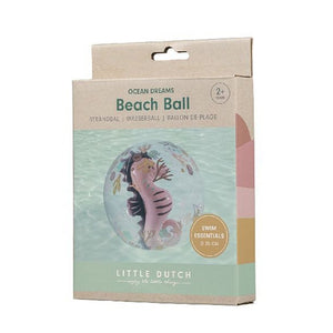 Little dutch strandbal 3d figuur ocean dreams roze
