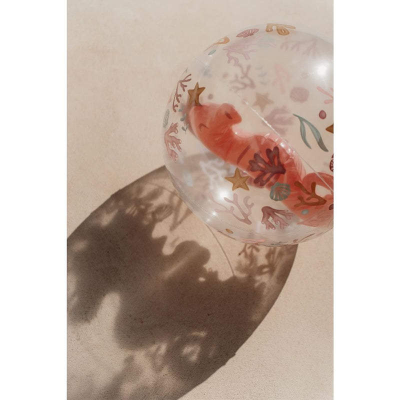 Load image into Gallery viewer, Little dutch ocean dreams strandbal 3d figuur roze
