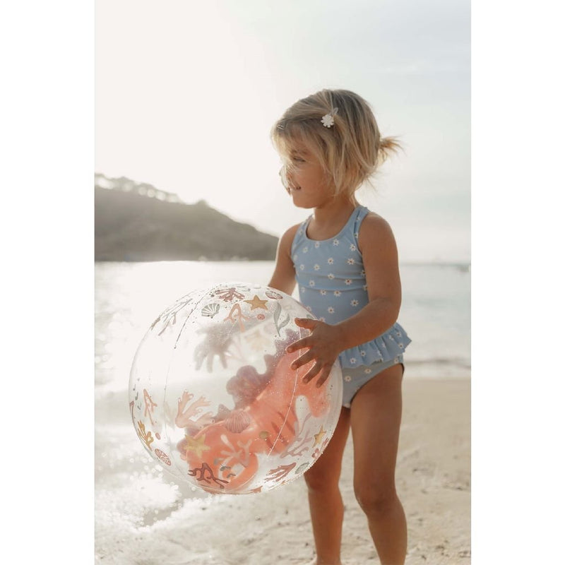 Load image into Gallery viewer, Little dutch ocean dreams strandbal 3d figuur roze
