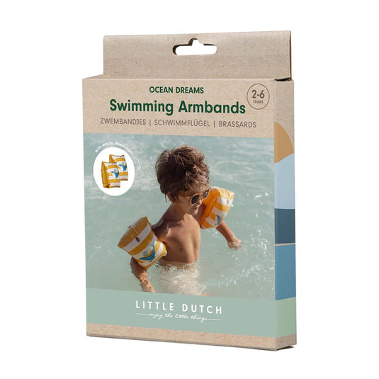 Little dutch ocean dreams zwemmouwtjes geel wit