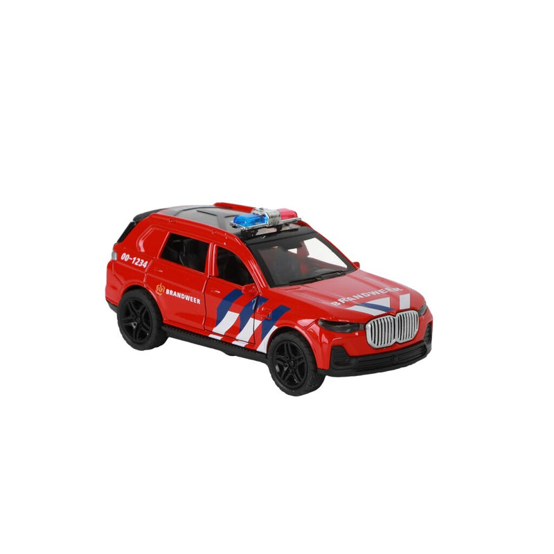 Load image into Gallery viewer, 112 brandweer auto suv 1:36 met licht en geluid
