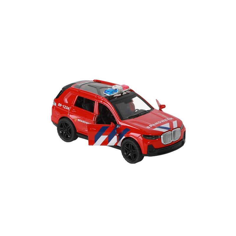 Load image into Gallery viewer, 112 brandweer auto suv 1:36 met licht en geluid
