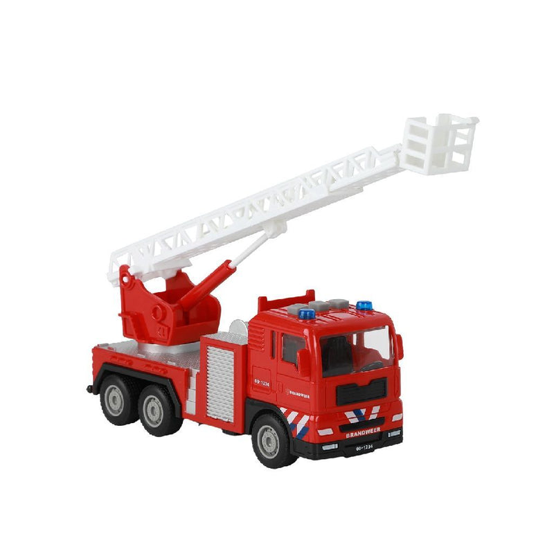 Afbeelding laden in galerijviewer, 112 brandweer truck 1:32 met licht en geluid
