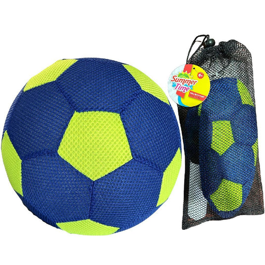 Summertime opblaasbare bal met pomp blauw groen