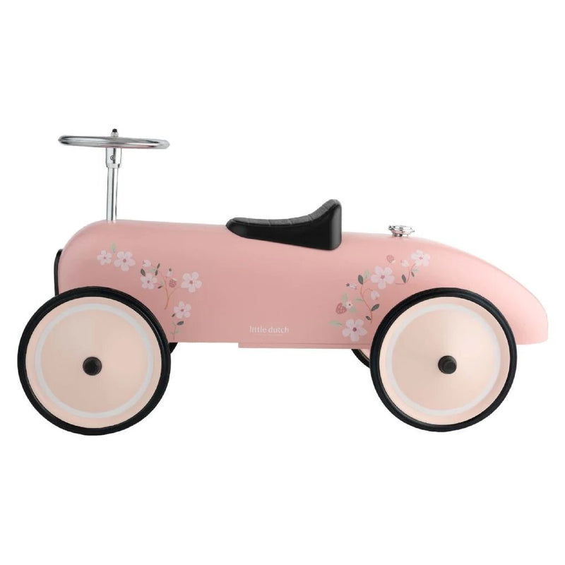 Load image into Gallery viewer, Little dutch retro loopauto roze

