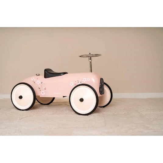 Little dutch retro loopauto roze