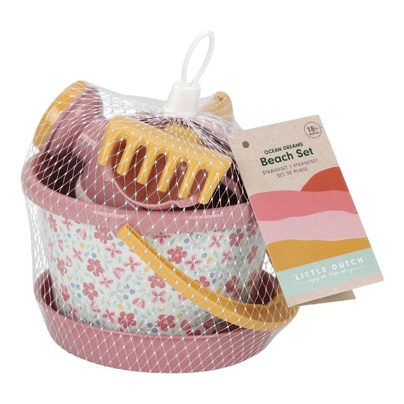 Load image into Gallery viewer, Little dutch pink flower strandset, 5dlg.
