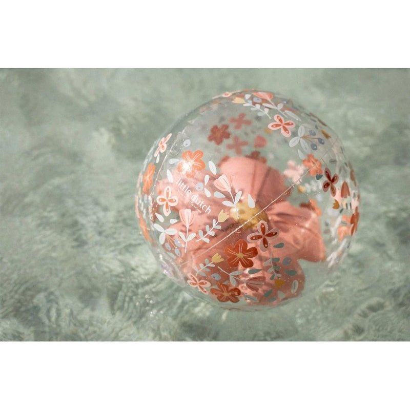 Load image into Gallery viewer, Little dutch pink flowers strandbal 3d figuur, 35cm
