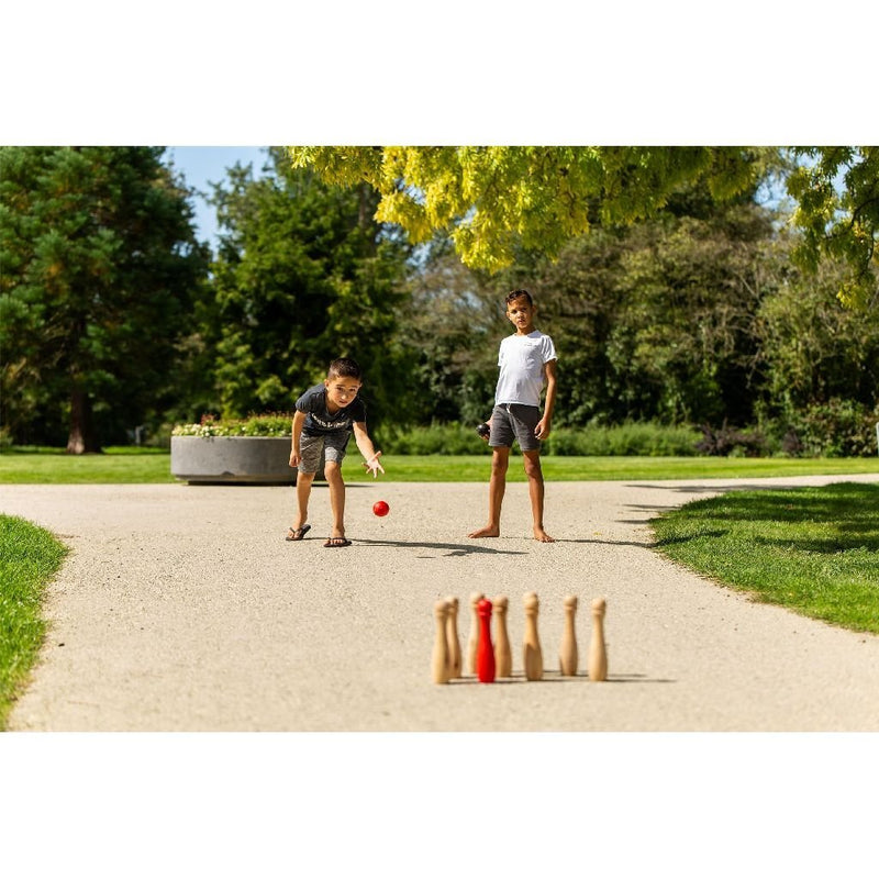 Load image into Gallery viewer, Outdoor play tuin bowlen hout
