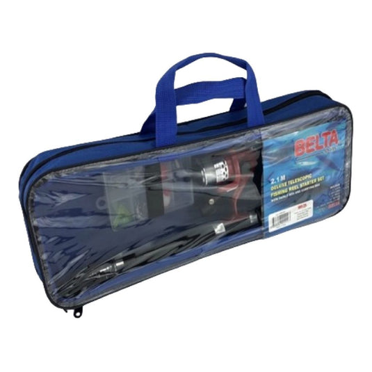 Game on fishing starterset deluxe in bewaartas