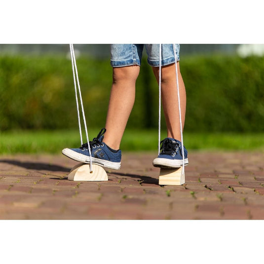 Outdoor play houten loopklossen