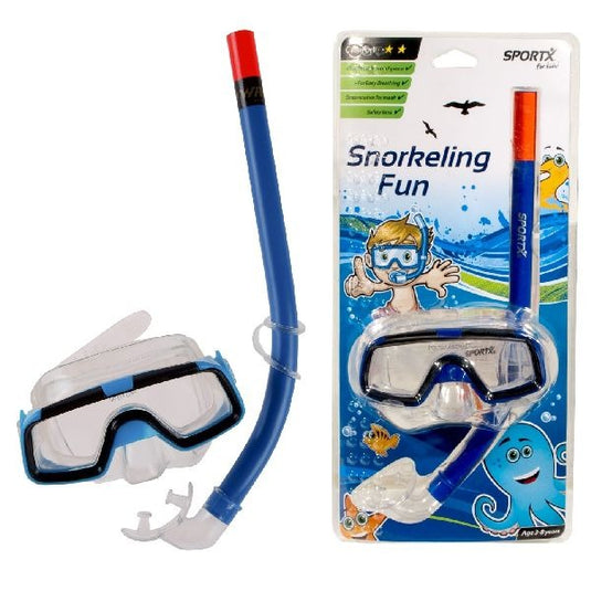 Sportx kids snorkelset comfort 3-8 jaar