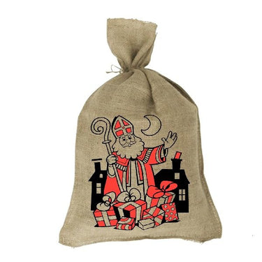 Basic sinterklaaszak jute 50x80 cm