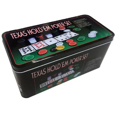 Basic texas hold'em poker set