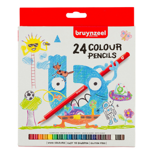 Bruynzeel kids kleurpotloden set 24