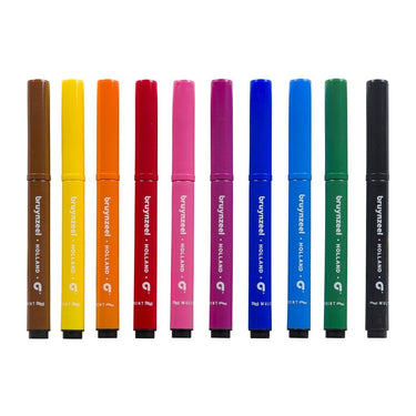 Bruynzeel multi point viltstiften 10 stuks