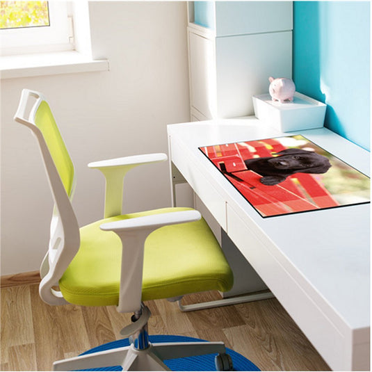 Kangaro bureauonderlegger zwarte labrador pup 38x58cm