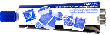 Kangaro k-450301 fotolijm 100 ml rubbercement tube in doosje