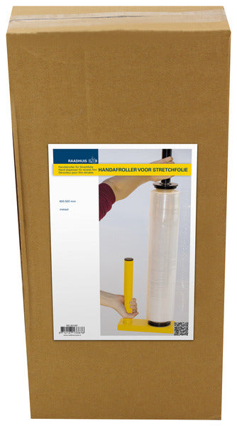 Raadhuis rd-351197 handafroller voor handwikkelfolie metaal 400-500mm