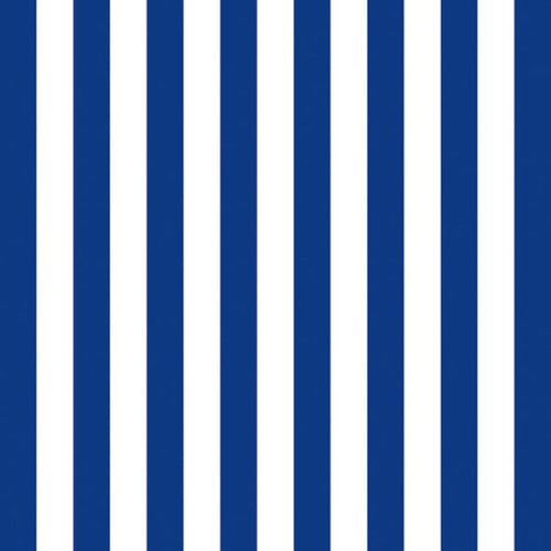 Diversen servetten 33 cm strepen navy blauw fsc mix