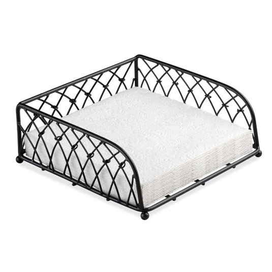 Ambiente servethouder 18x18x7 cm zwart