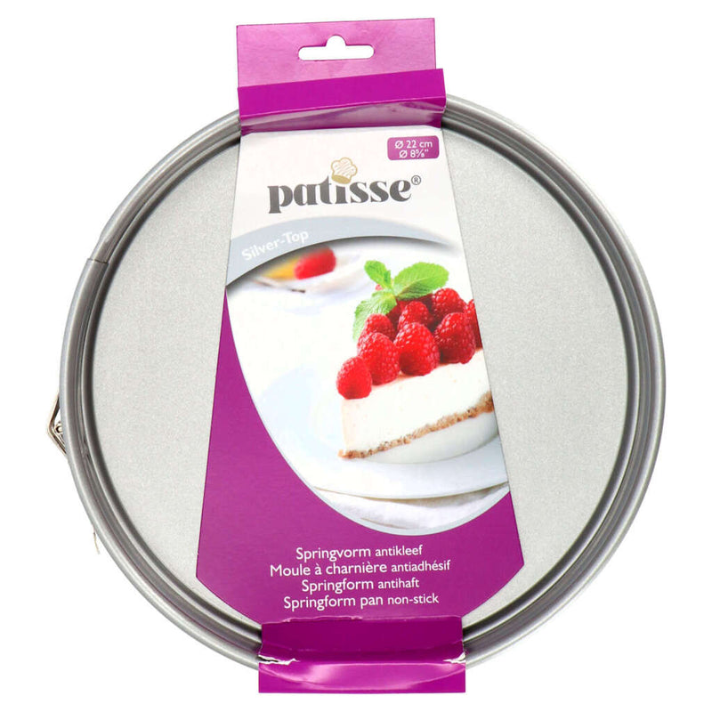 Afbeelding laden in galerijviewer, Patisse springvorm 22 cm zilver
