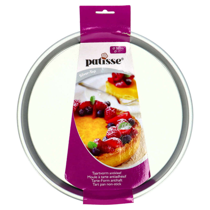 Load image into Gallery viewer, Patisse taartvorm antikleef 28 cm zilver
