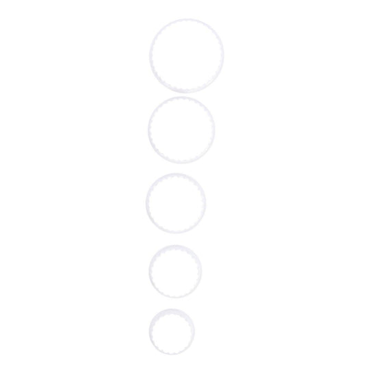 Patisse set uitsteekvormen rond 5-delig | 4 stuks