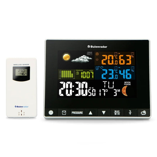 Alecto br700 buienradar 3in1 weerstation zwart