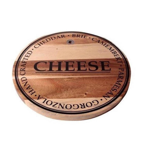 Houten serveerplank ø28x1,8cm