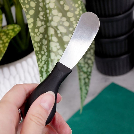 Overige merken botermesje 12.5 cm rvs zwart