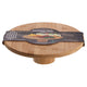 Overige merken bamboe serveerplank op voet 28x9 cm