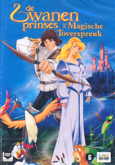 Dvd de zwanenprinses. deel 3. 6+
