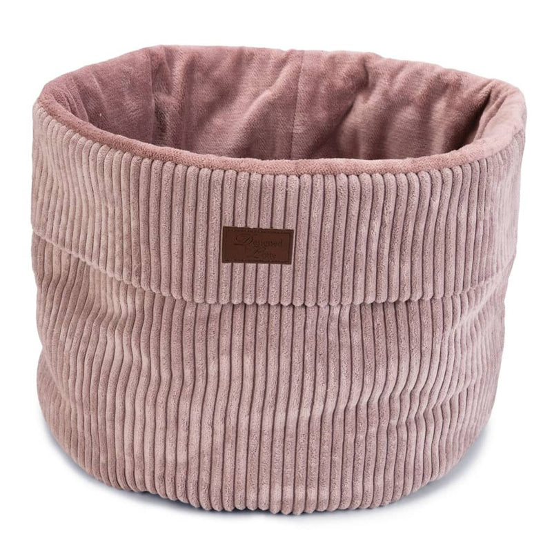 Load image into Gallery viewer, Designed by Lotte Designed by Lotte Kattenmand geribbeld 50x35 cm roze
