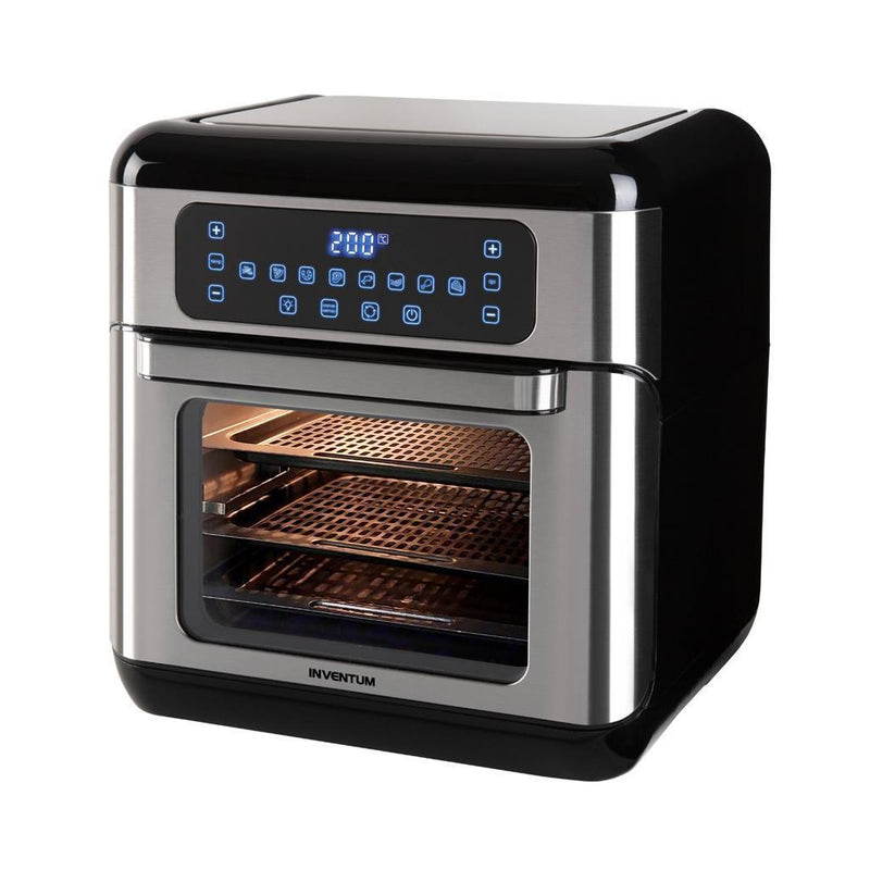 Load image into Gallery viewer, Inventum gf1200hld mini oven 12l 1500w zwart rvs
